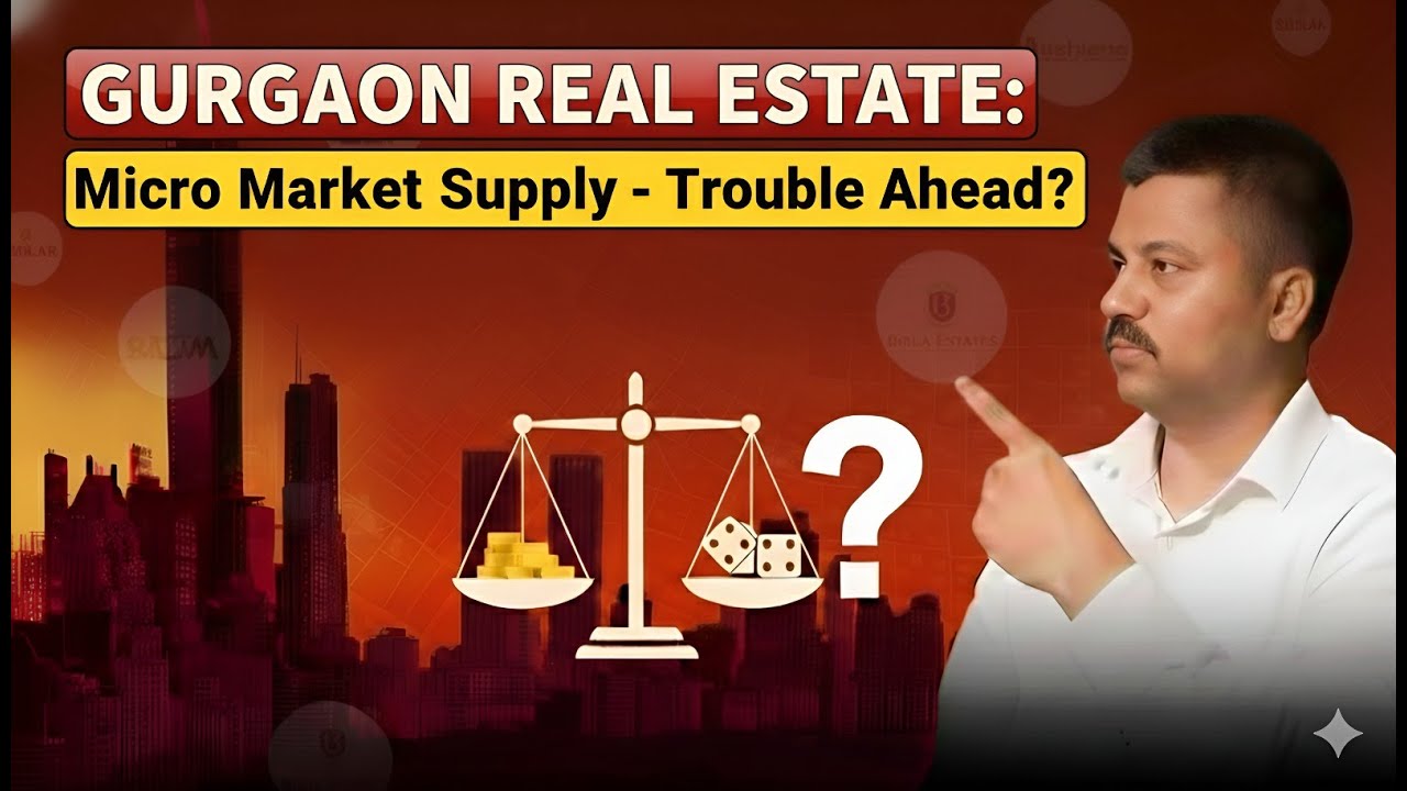 Is Gurgaon Real Estate Really Crashing? The Data No One Is Talking About