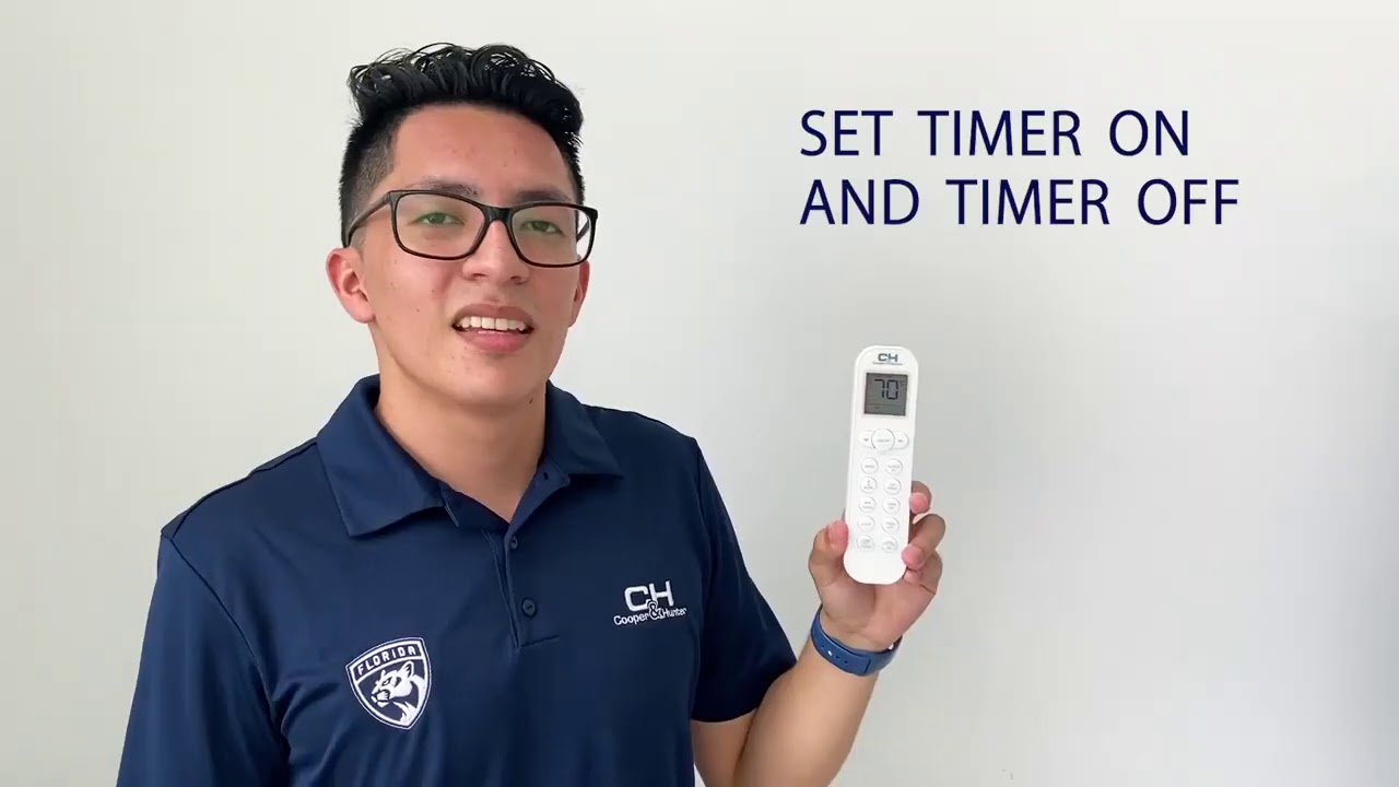 Cooper&Hunter Mini Split Remote & Features 2020