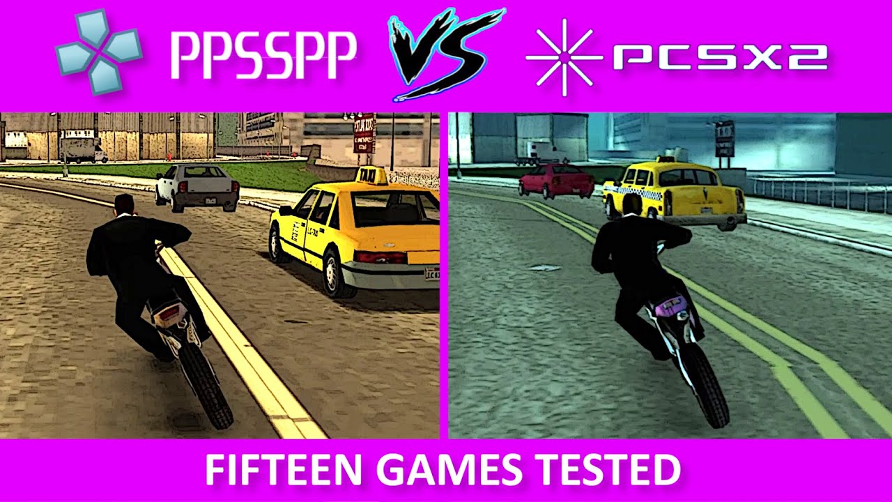 PPSSPP vs PCSX2 | Emulator face-off (fifteen games tested and compared)