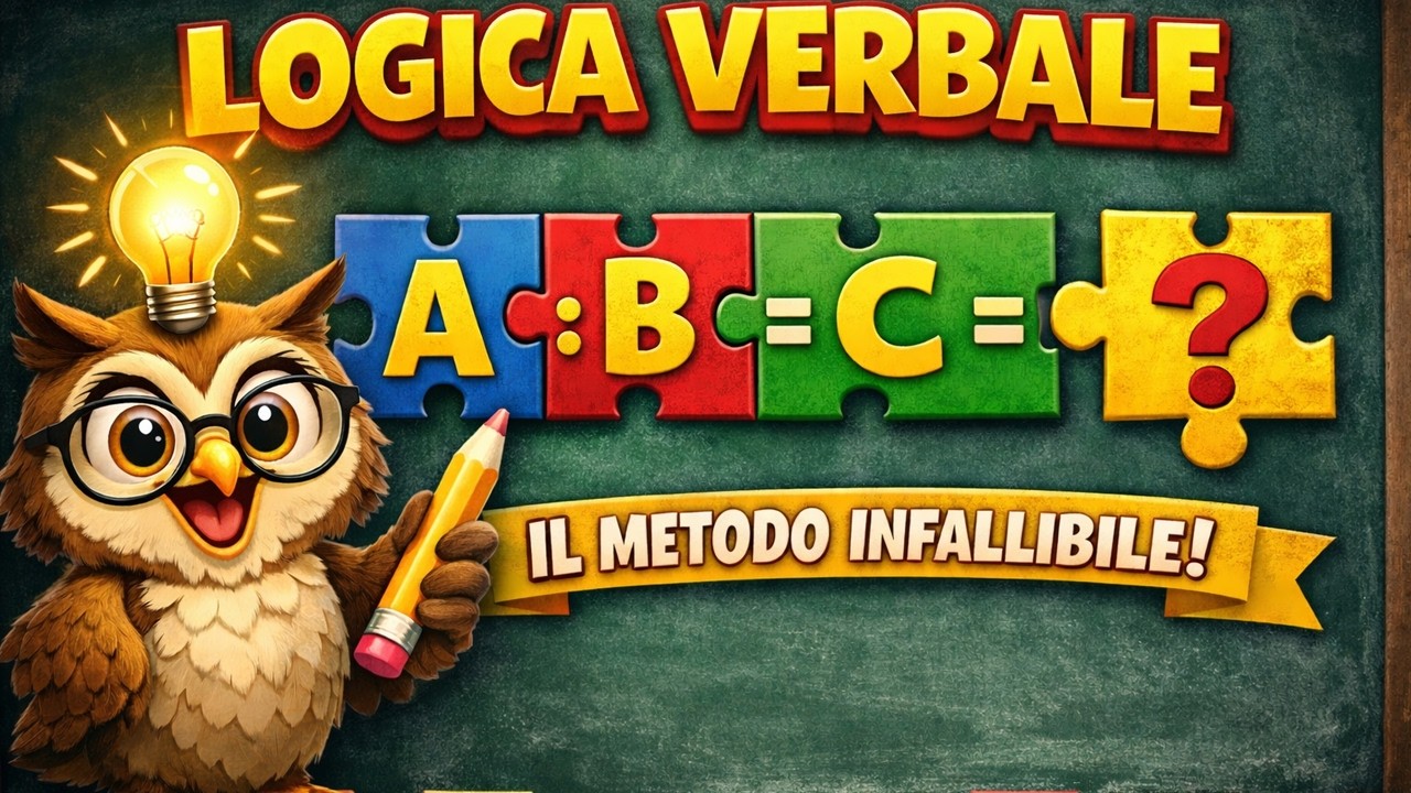 Logica nei Concorsi: Il Metodo Infallibile per le Proporzioni Verbali