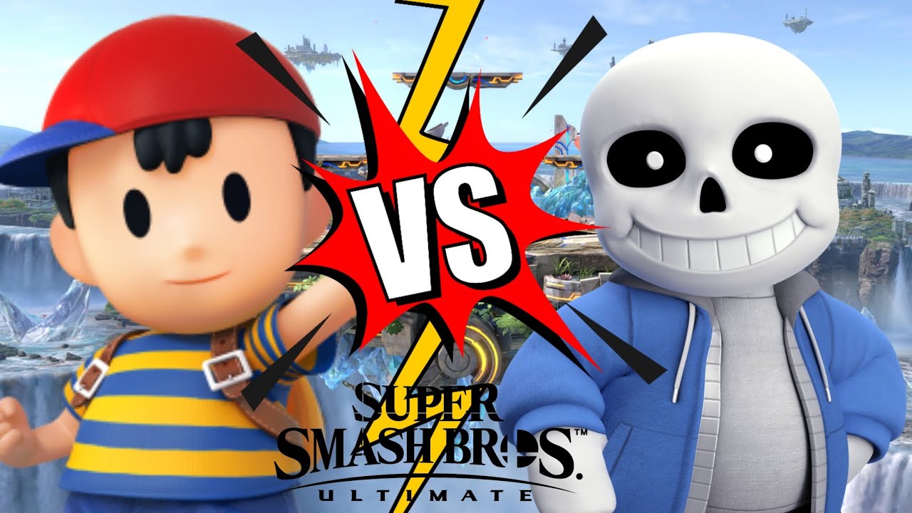 Ness vs Sans - Super Smash Bros Ultimate