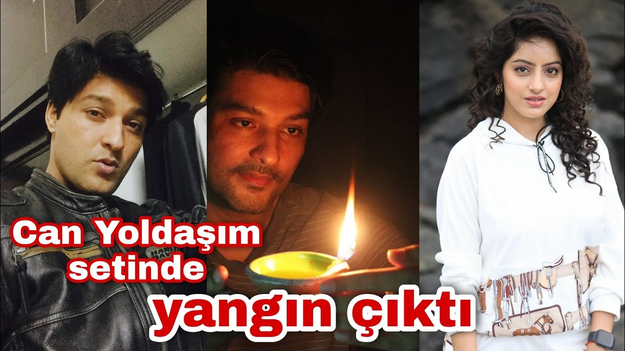 Can Yoldaşım setinde yangın çıktı 😱😱😱
