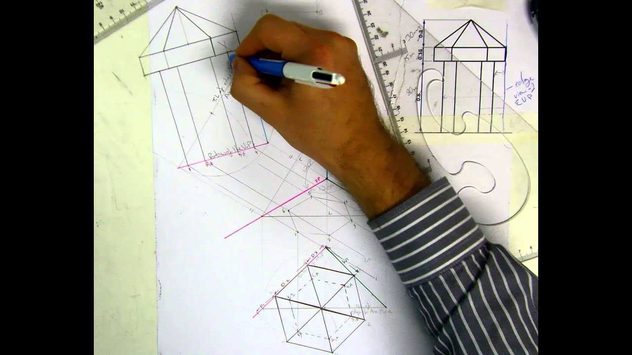 5th DCG - Axaonometric - FINISHED PILLAR Q