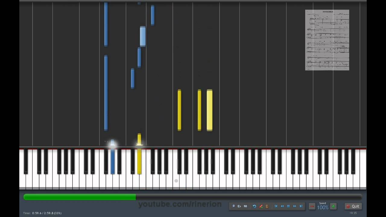 World of Warcraft - Invincible [Piano]
