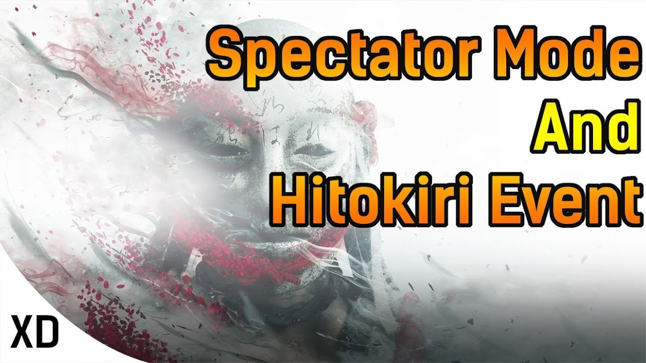 Why bother being mainstage? 🙃  -  E3's Revealed Spectator Mode and New Hitokiri Event