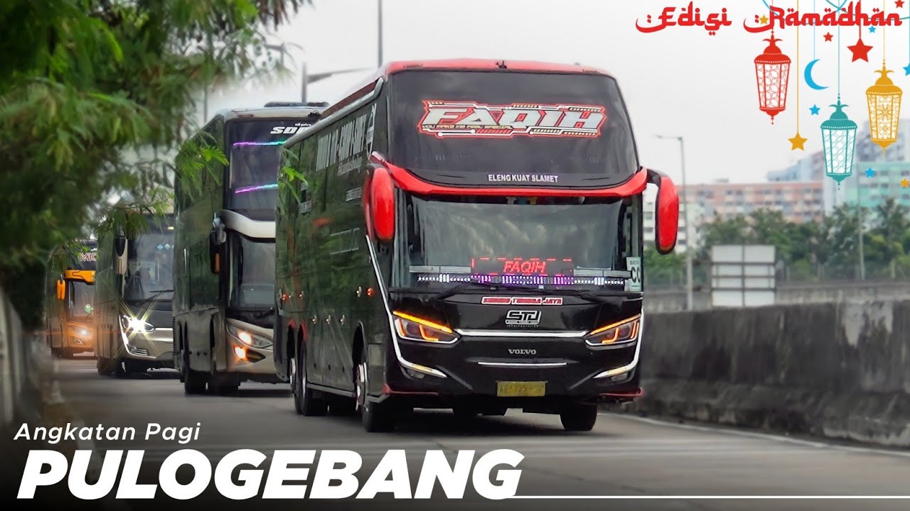 Ternyata Ramee Angkatan Pagi dari Terminal Pulogebang | Ada bus apa aja??