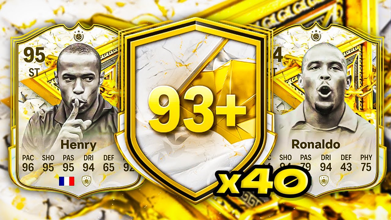 40x 93+ ENCORE ICON PLAYER PICKS! 😱 FC 25 Ultimate Team