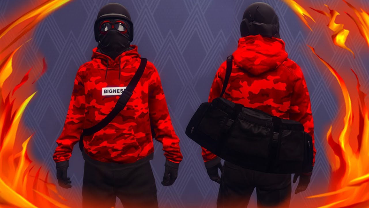CONJUNTO MOD ROJO TRYHARD SIN HACKS/ SIN PERDER NADA/ MODDED OUTFIT/ PS4-XBOX1-PC/ GTA 5 ONLINE
