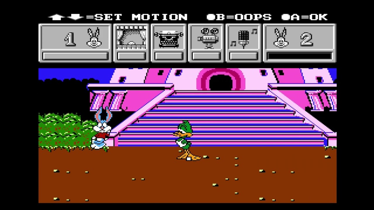Tiny Toon Adventures: Cartoon Workshop NES Intro + Gameplay [No Commentary]