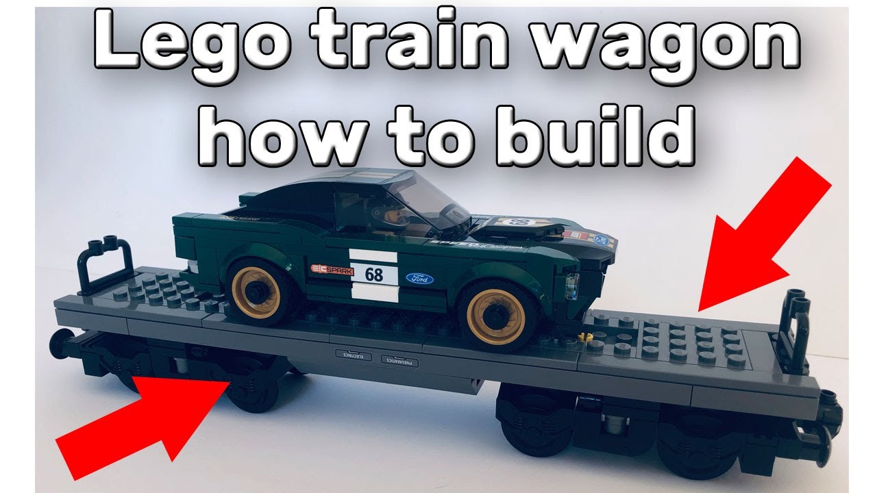 Lego train wagon moc instruction