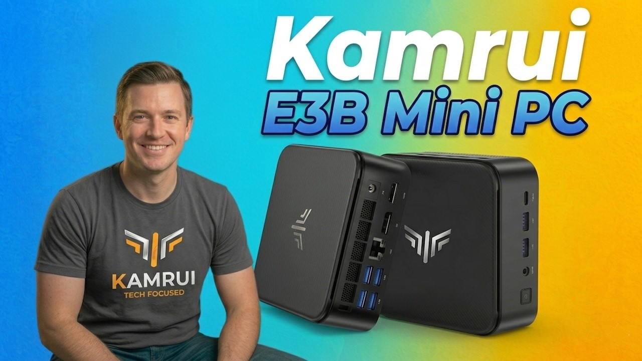Мини-ПК Kamrui E3B на базе AMD Ryzen &mdash; превосходит модели на базе Intel в этом ценовом диапазоне!
