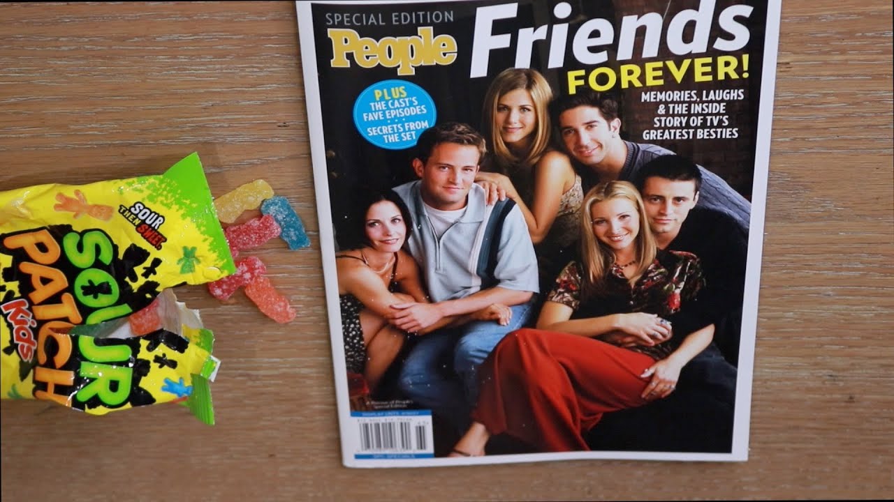 FRIENDS SOUR PATCH ASMR EATING SOUNDS