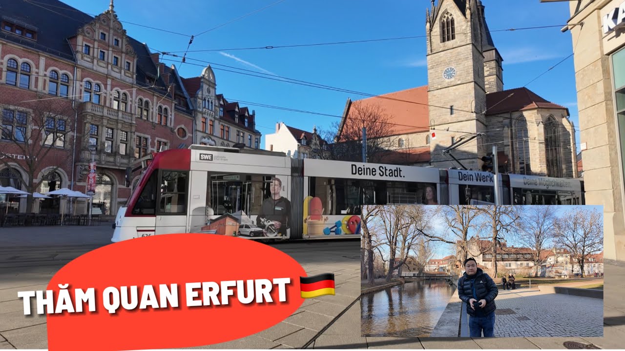✨ Khám Phá Erfurt, Đức 🇩🇪 | Thành Phố Trung Cổ Đẹp Nhất Miền Đông