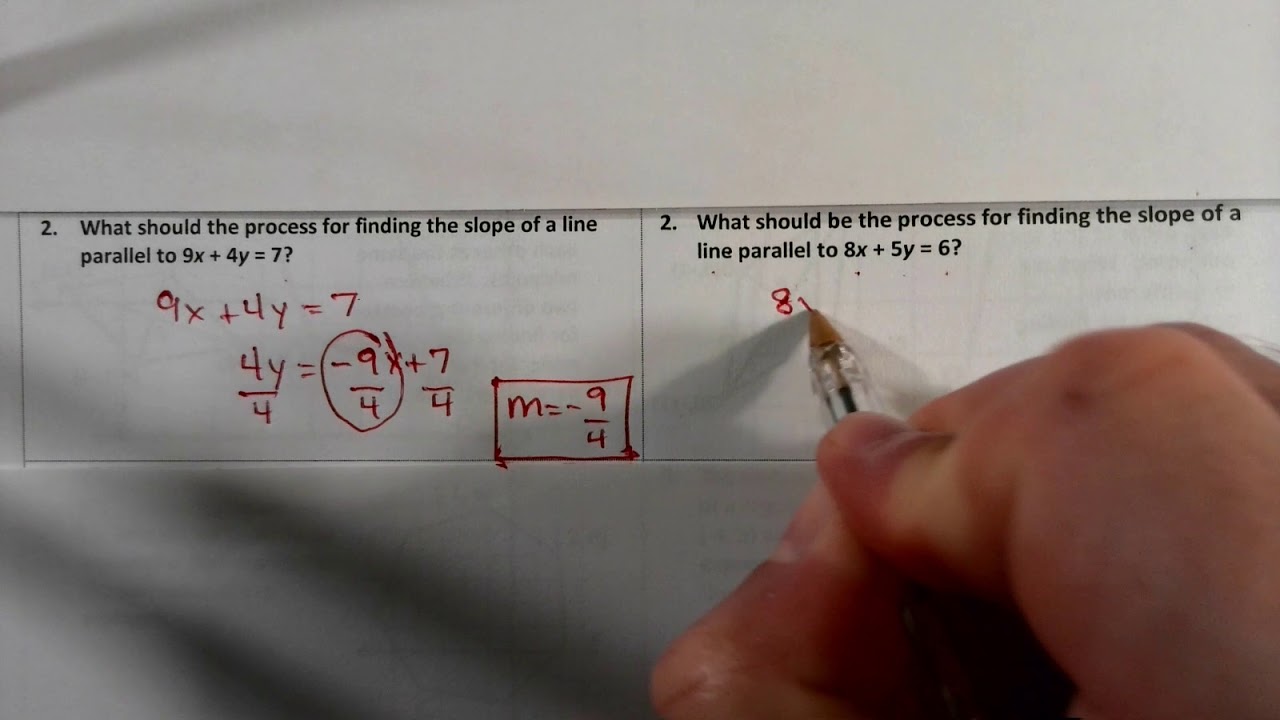 Algebraic Connections Review #2 of 13