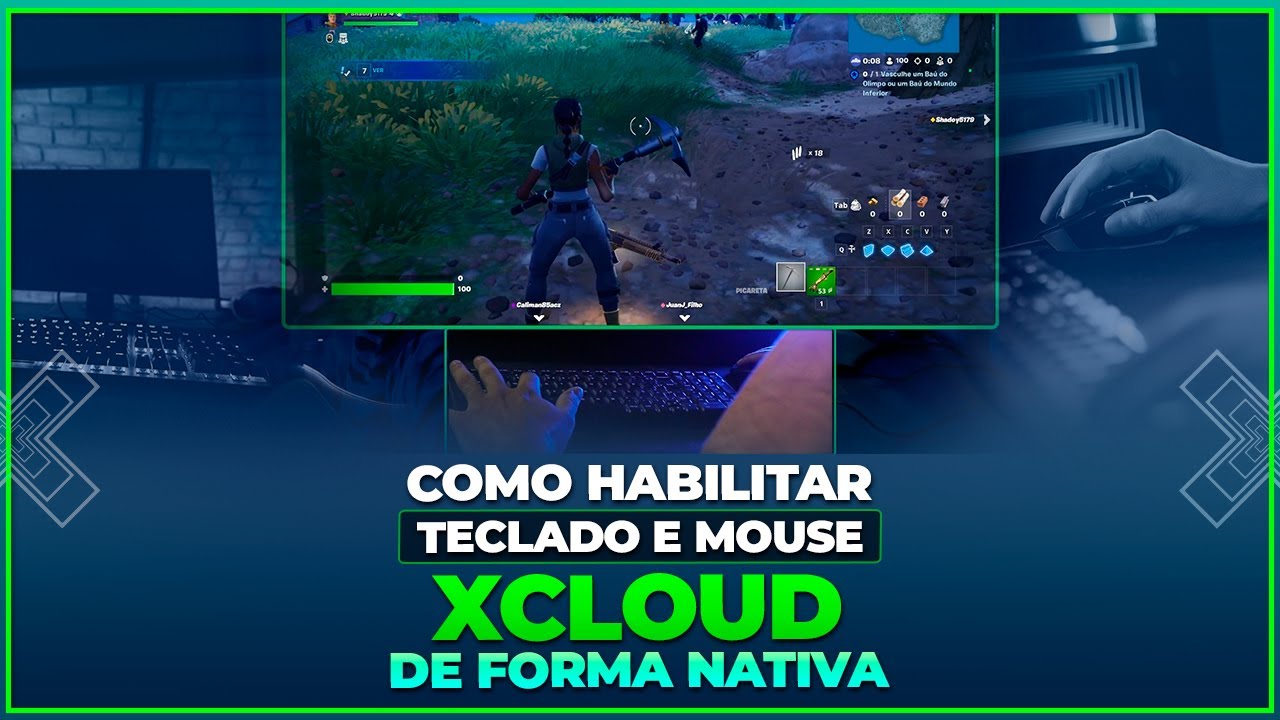 COMO HABILITAR TECLADO E MOUSE NATIVO NA XCLOUD - CONFIRA!