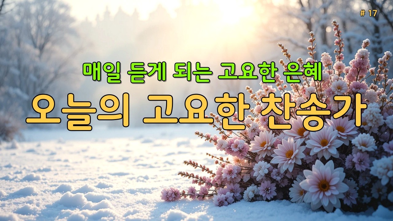 【 은빛찬송 | 깊은 위로 】매일 듣는 평안한 찬송가 모음 🕊️ 마음의 쉼을 주는 고요한 묵상·기도 찬양 17 #찬송가 #은혜찬송 #조용한찬송가 #찬송연속듣기 #새벽기도 #보혈찬양