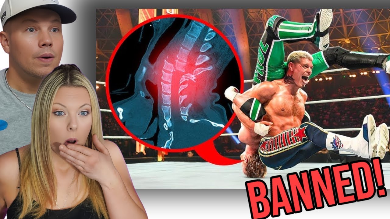 20 приемов WWE, которые были настолько опасны, что их запретили!