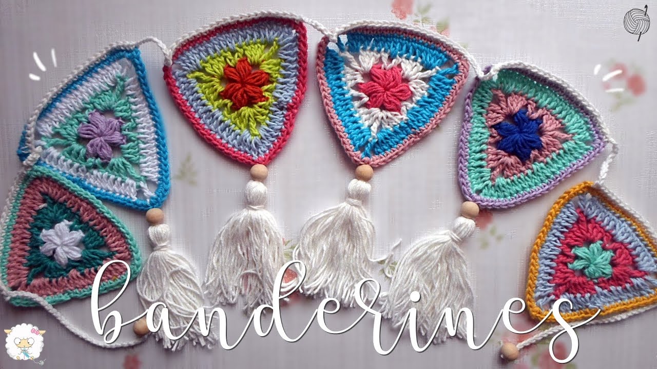 Banderines a crochet