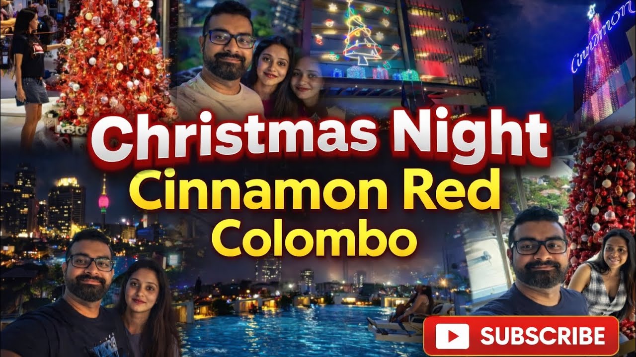 Christmas Night Stay at Cinnamon Red Colombo 🎄 | Luxury City Hotel Review