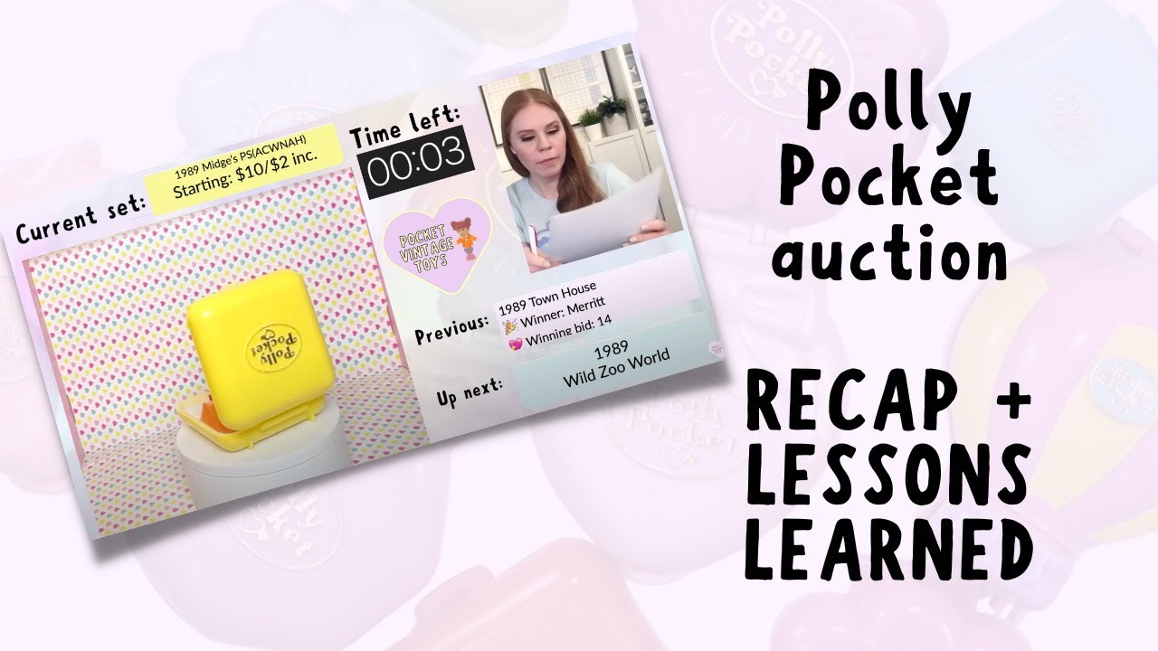 Auction Recap! | Vintage Polly Pocket Collection