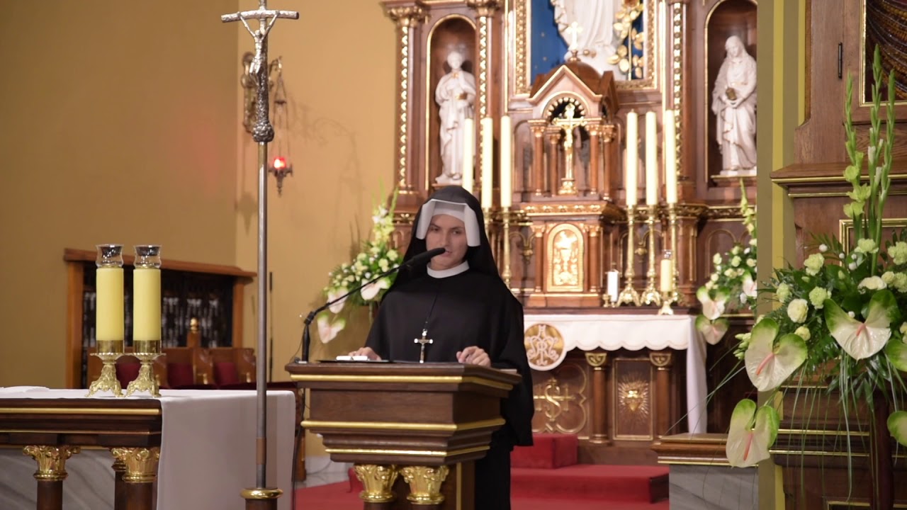 BĄDŹ ŚWIADKIEM MIŁOSIERDZIA! - s. M. Emanuela Gemza ZMBM, 22.09.2017, Sanktuarium w Łagiewnikach