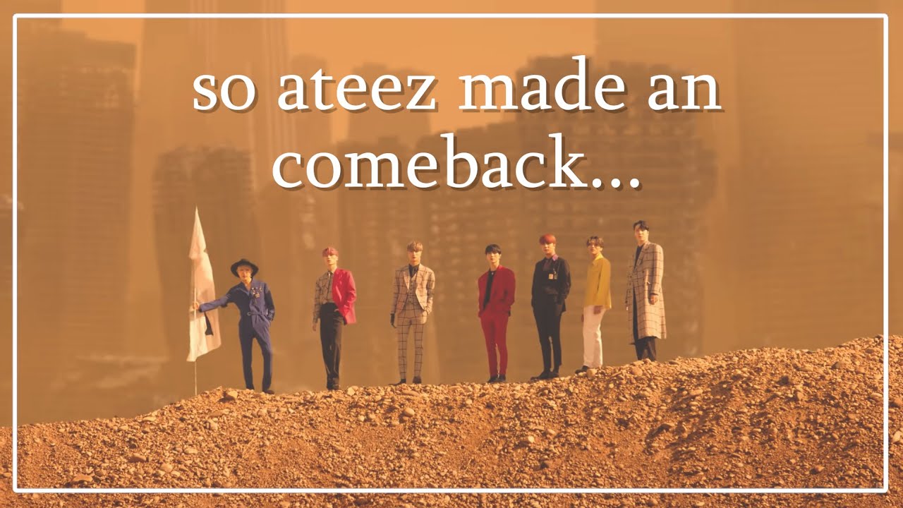 so ateez made an comeback.... | fireworks meme reaction
