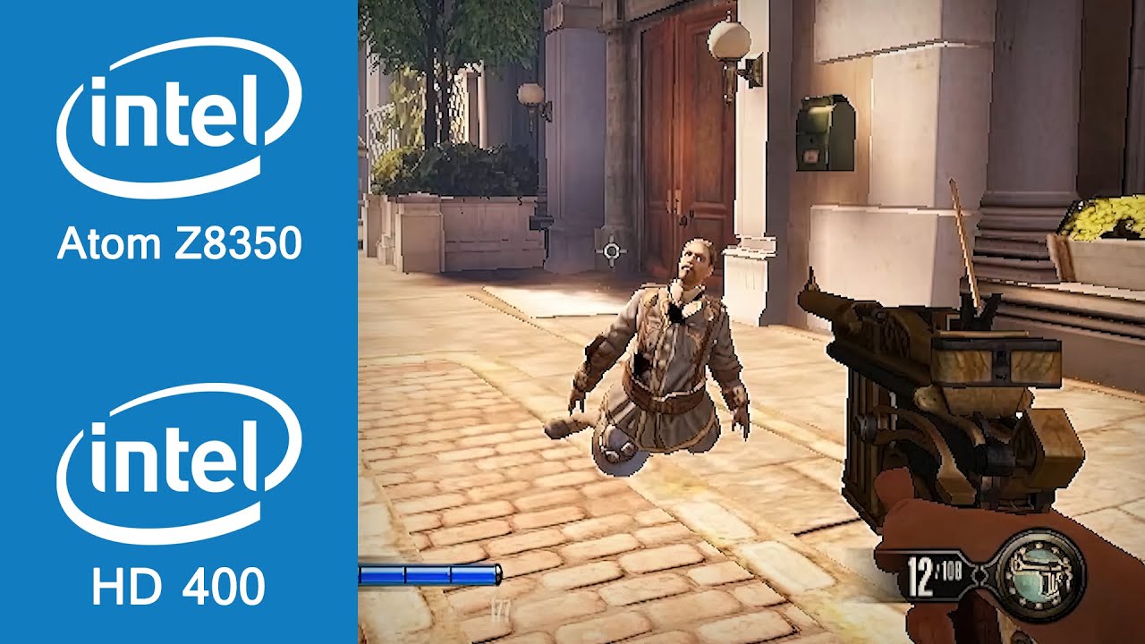 Bioshock Infinite Gameplay Intel Atom Z8350 + Intel HD Graphics 400