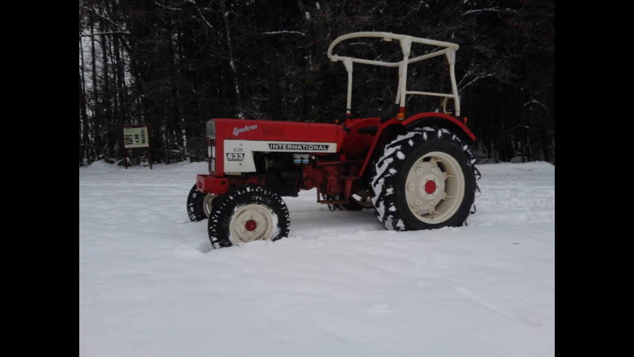Schneefahrt mit IHC 633 (Sound)