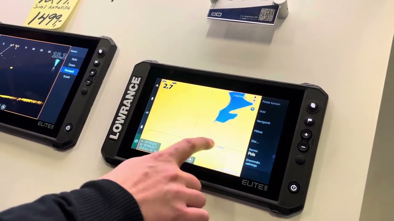 Venemessut 2025 Lowrance Elite FS9 esittely
