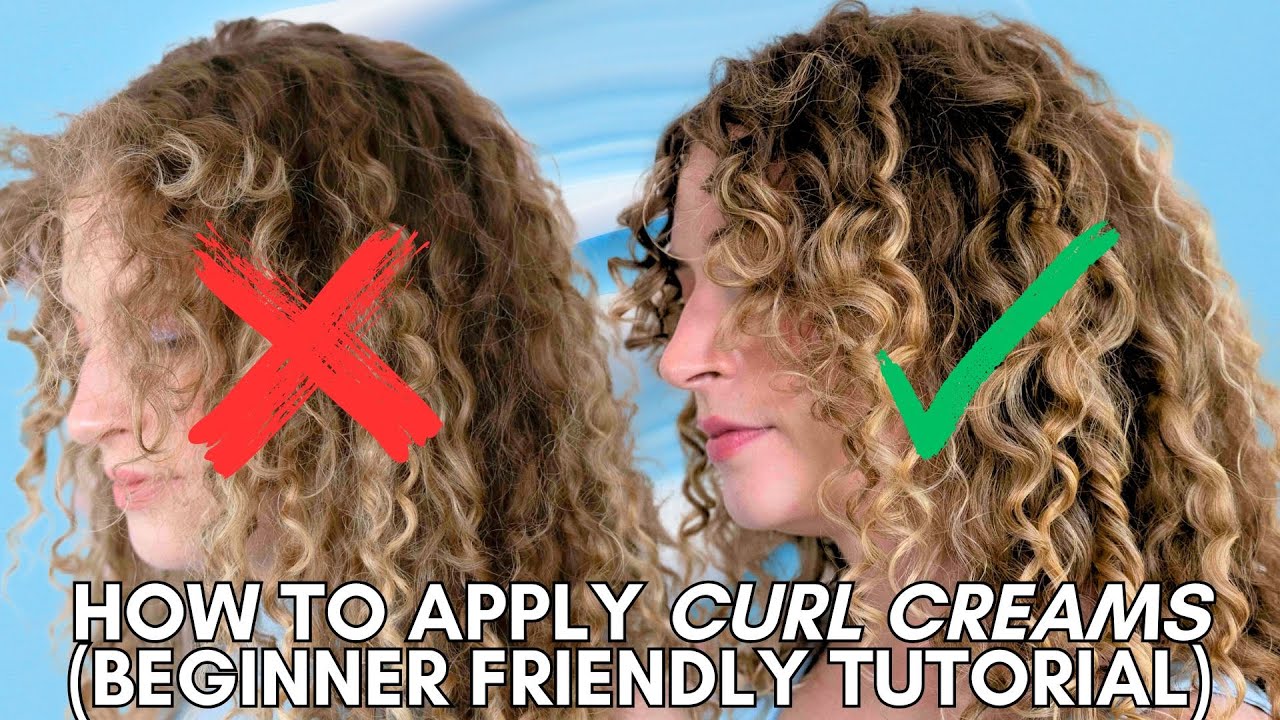 How to Apply Curl Creams + Leave-In's (Step-by-step guide) | Curly Hair for Beginners