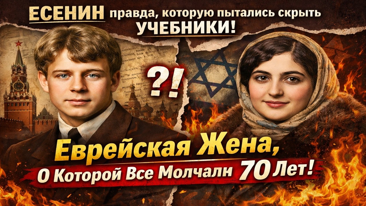 Что замолчали о Есенине? Неудобная правда Еврейская Жена, О Которой Все Молчали 70 Лет!