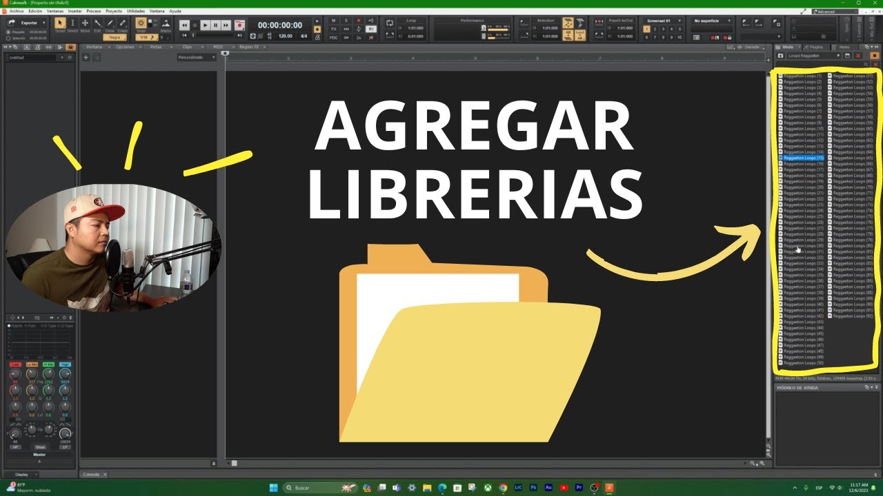 Cakewalk Como Agregar Librerias de Sonidos 📦(Paso a Paso bien explicado) ✅
