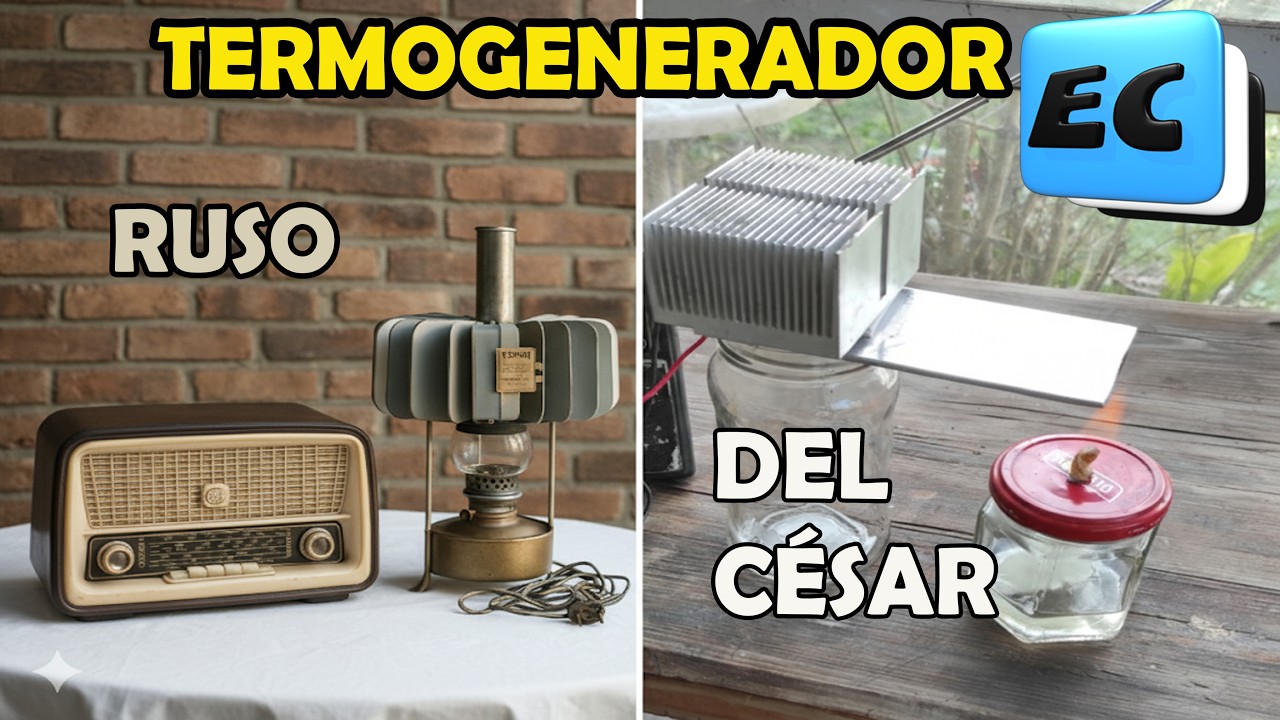 Radio que funciona con un mechero