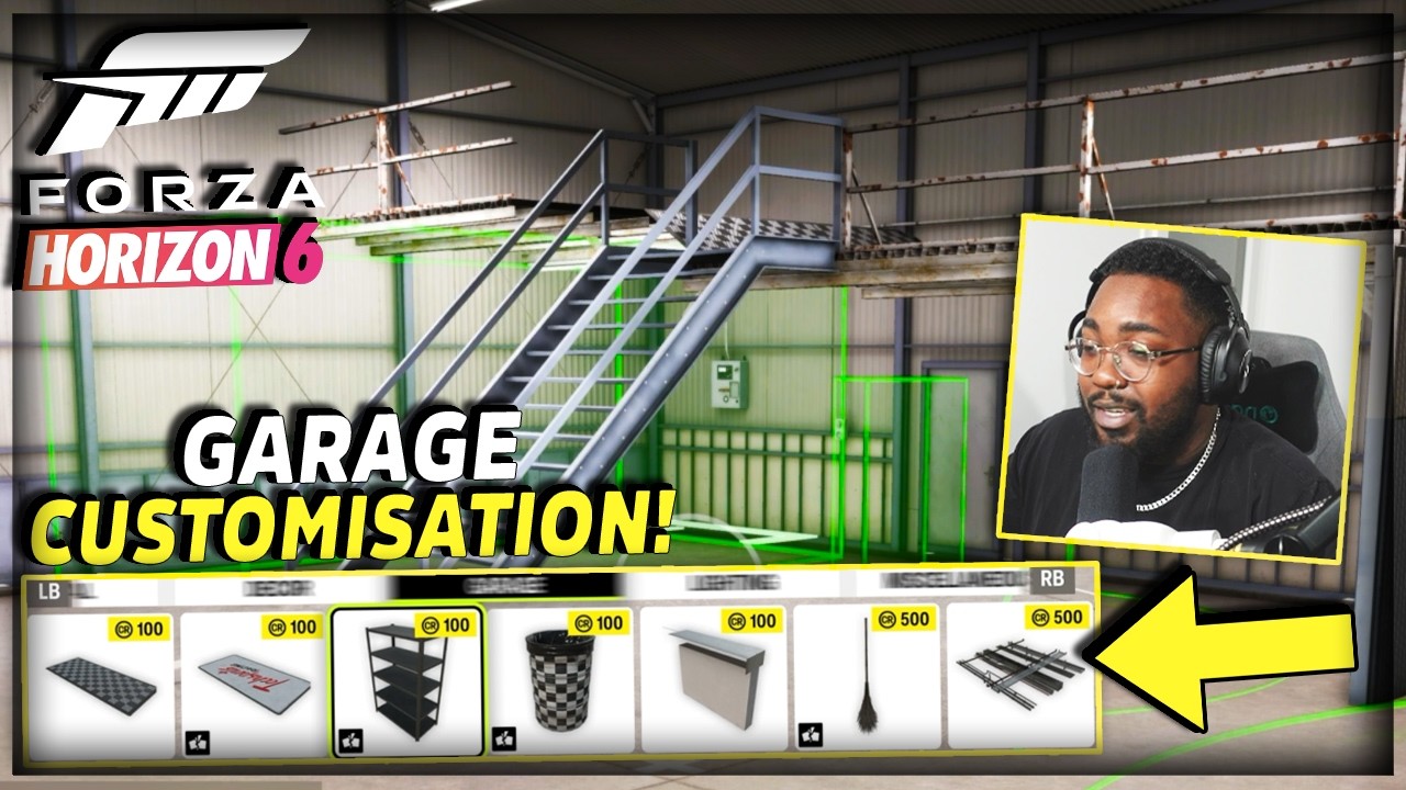 In-Depth Garage and Car Customisation In Forza Horizon 6!