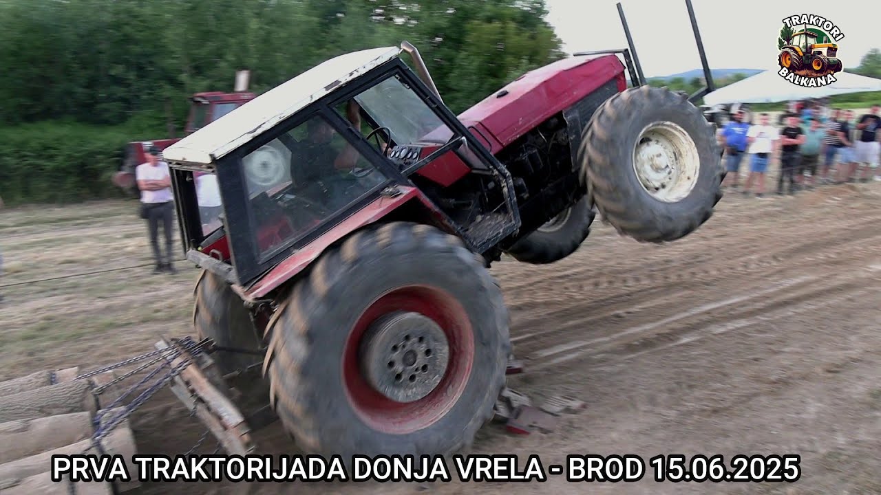 Traktorijada Donja Vrela - Brod - Kategorija od 131-160 KS vuča trupaca