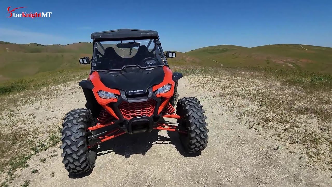 StarknightMT Honda Talon 1000x/1000r Front Windshield Review.