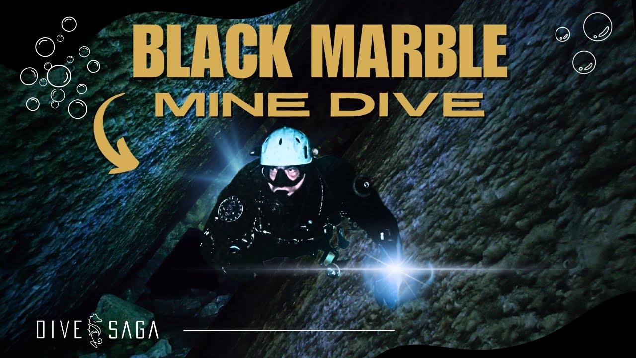 Exploring Belgium’s Hidden Black Marble Mine – A Dive Into Darkness