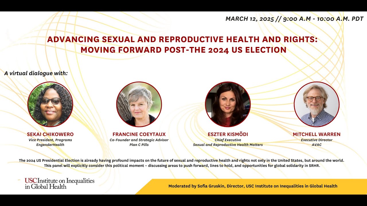Advancing Sexual and Reproductive Health and Rights: Moving Forward post-the 2024 US Election
