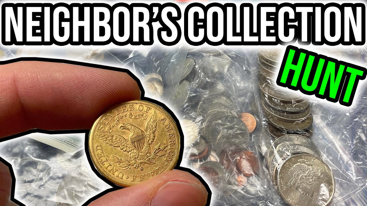 (FOUND GOLD) Looking Through A Neighbor's Old US Coin Collection - Old Envelopes