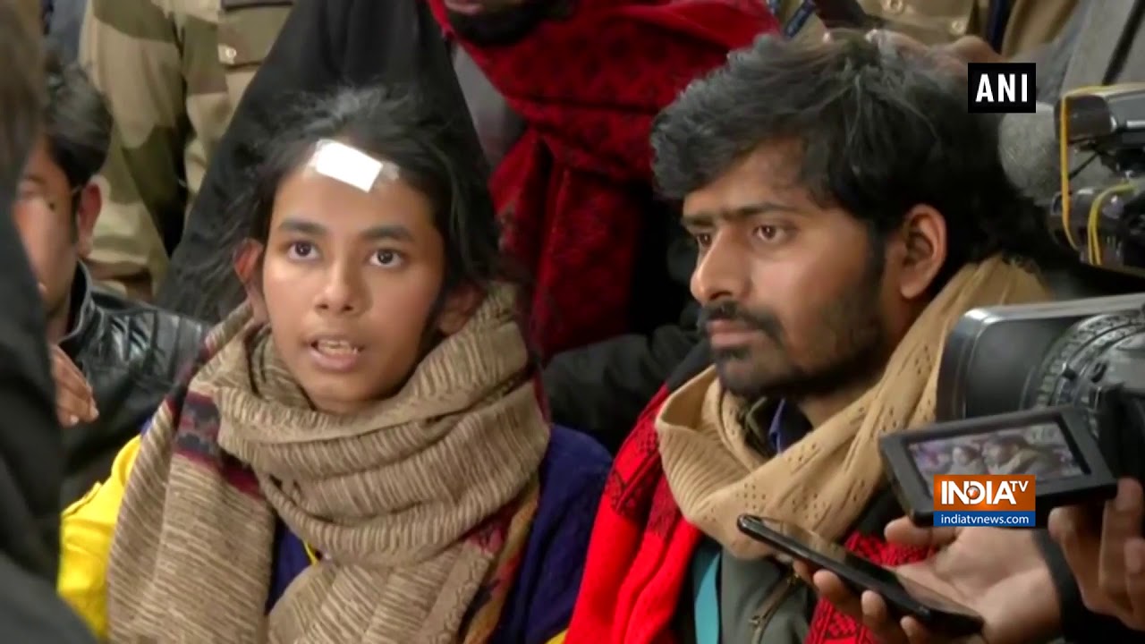 Delhi Police is being biased: Aishe Ghosh on named suspect in JNU violence