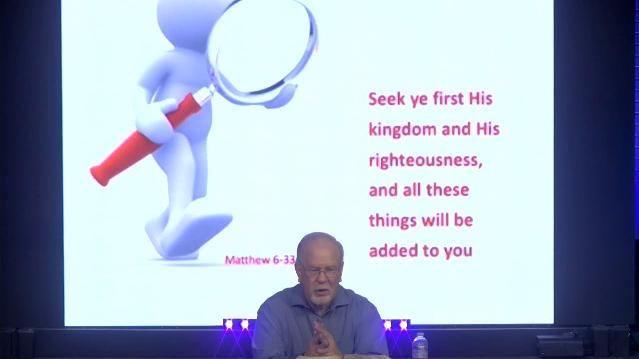 Storing Treasure In Heaven Pastor Ken's Bible Study