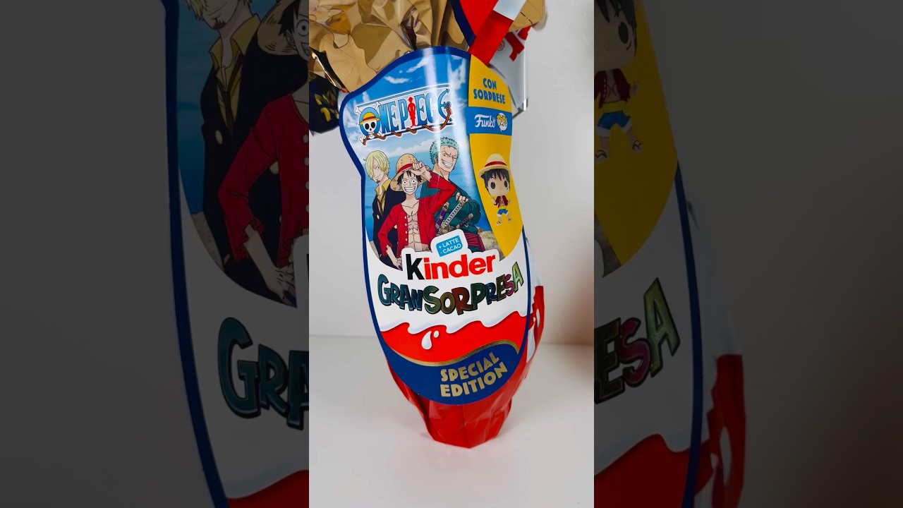 One Piece Kinder Surprise Maxi. One Piece Kinder &Uuml;berraschung. Ван Пис Гигантский Киндер Сюрприз