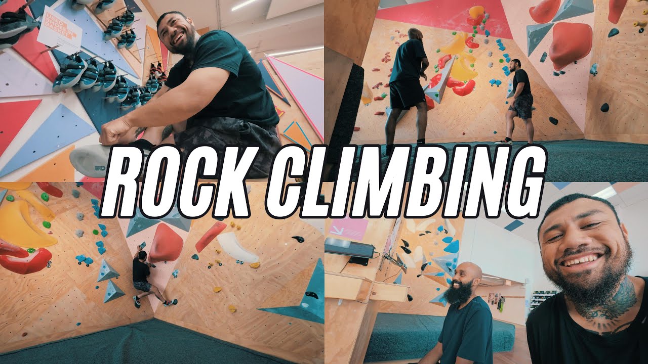 Rock Climbing at Faultline Climbing on Willis Street in Wellington, New Zealand