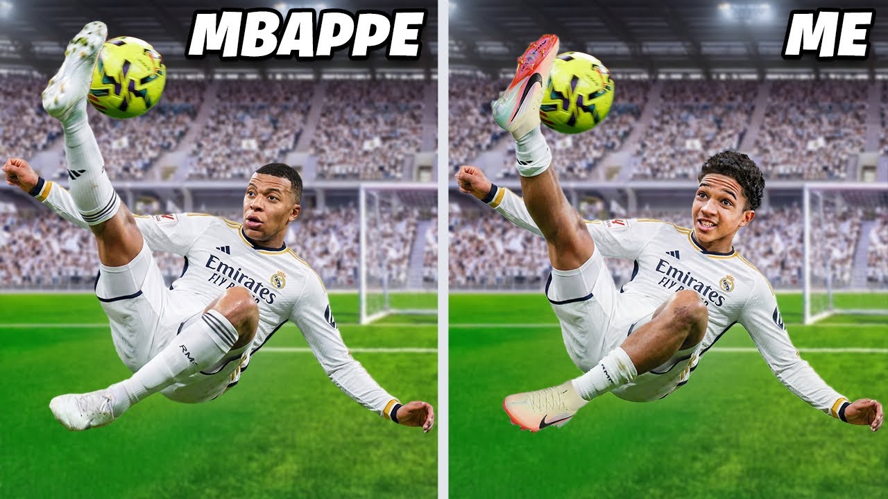 I TRIED RE-CREATING MBAPPÉ’S  CRAZIEST GOALS