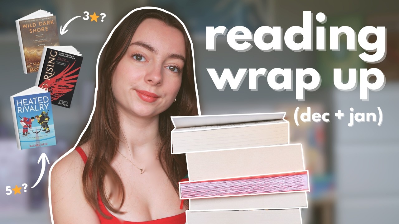 reviewing books I've read over the past few months *dec & jan wrap up* 📚💗