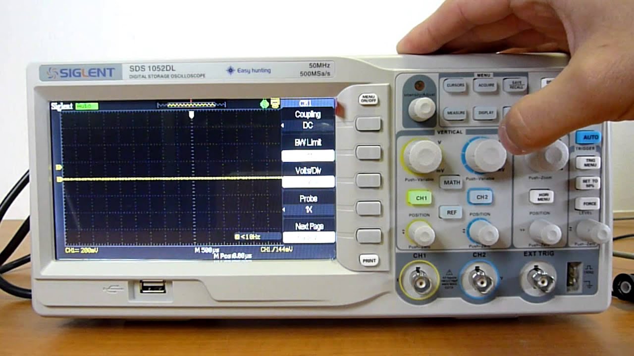 Siglent 1052 digtal oscilloscope review