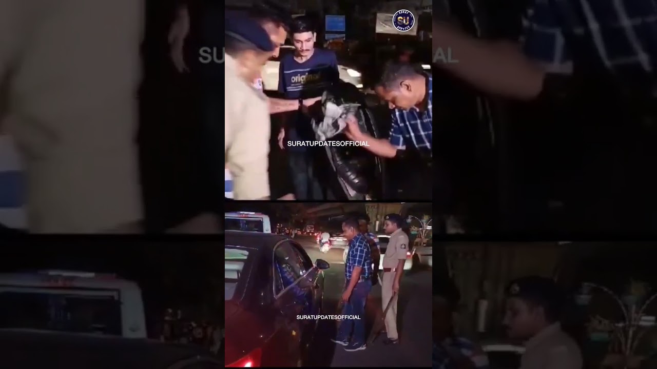 Police on action mode after Ahmedabad Iskcon bridge accident 😳 #shorts #surat #police