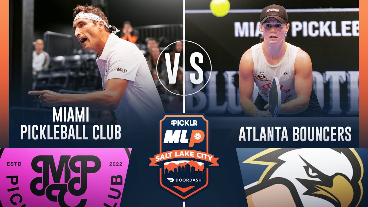 Miami Pickleball Club v Atlanta Bouncers at the MLP Salt Lake City presented by DoorDash
