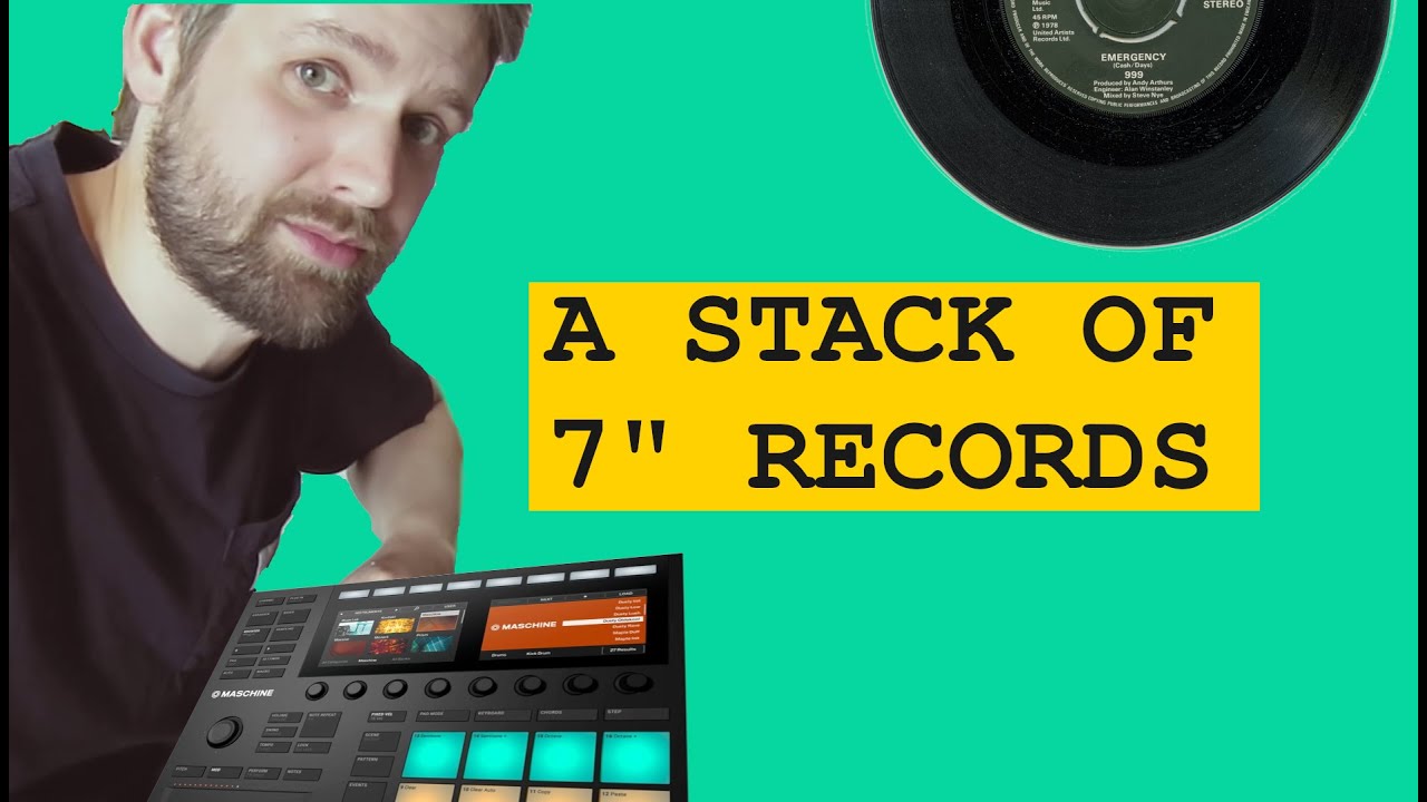 Maschine MK3 | Sampling 7 inch records [Adventures in sampling #1]