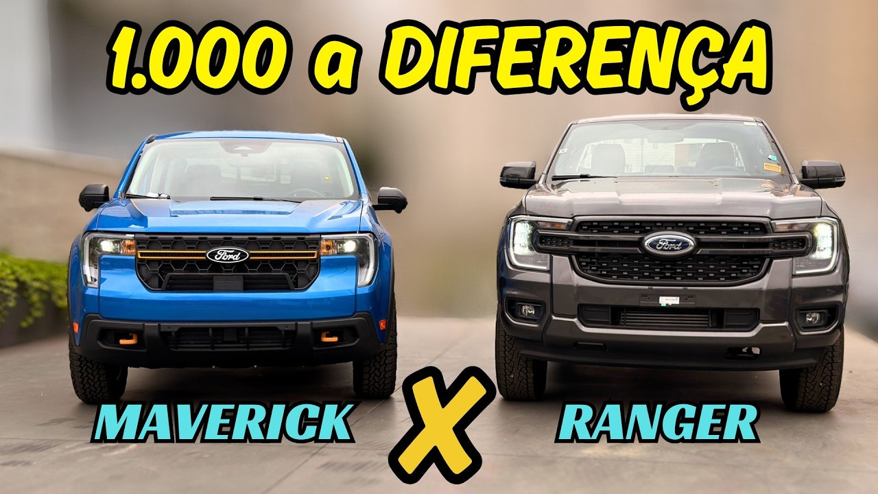 MAVERICK vs RANGER BLACK pela DIFERENÇA de MIL reais